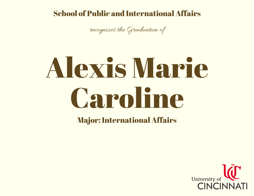 Alexis Marie Caroline